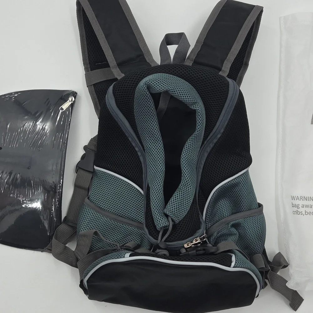 Pet Carrier Backpack with Mesh Window